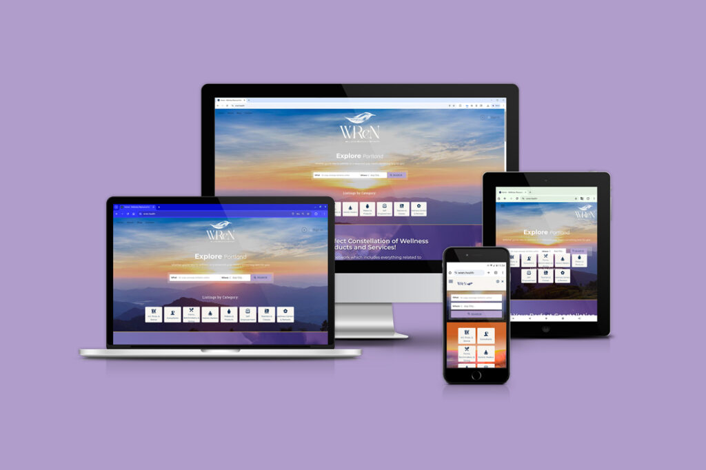 Wren Device Website Mock-up