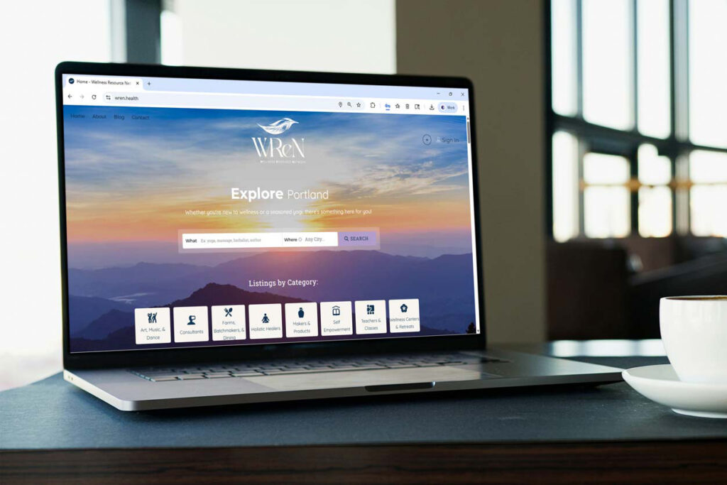 Wren Website Hero Mock-up