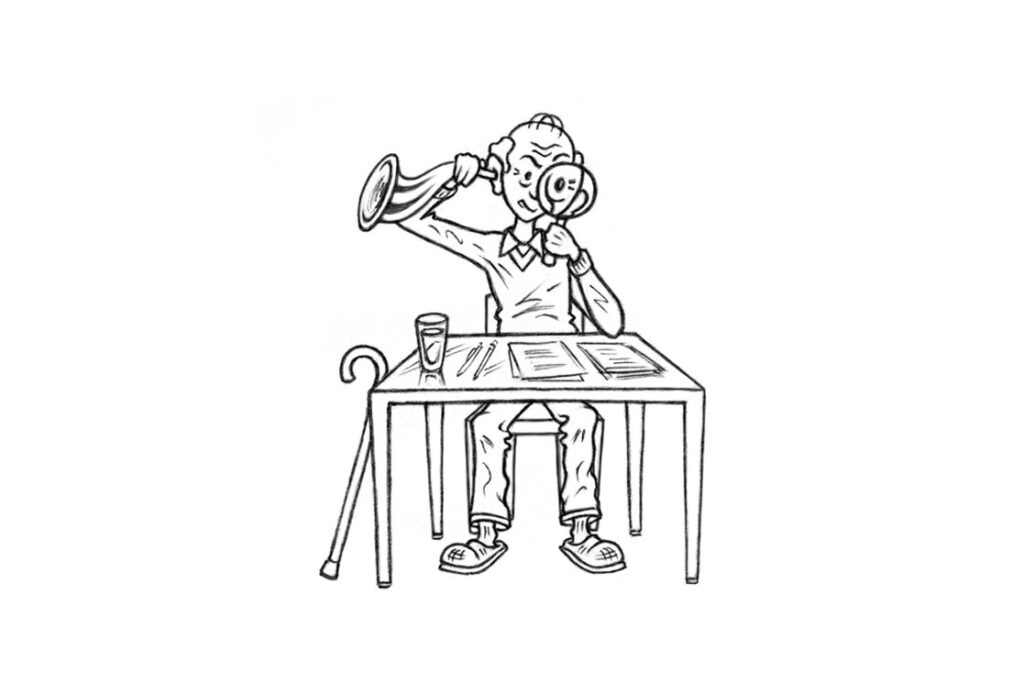 In the Realm of the Aging Senses Illustration 02